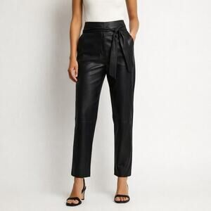 LTH JKT Bea High-Waisted Leather Pants Black XS